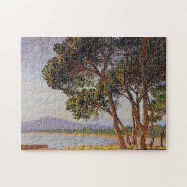Puzzle Plage de Juan-les-Pins Monet Art (Horizontal)