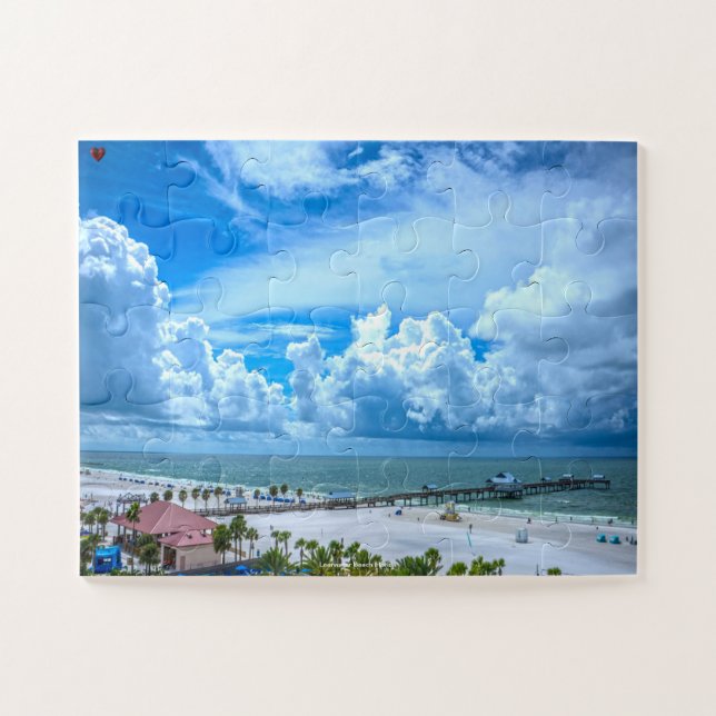 Puzzle Plage de Learwater Floride (Horizontal)