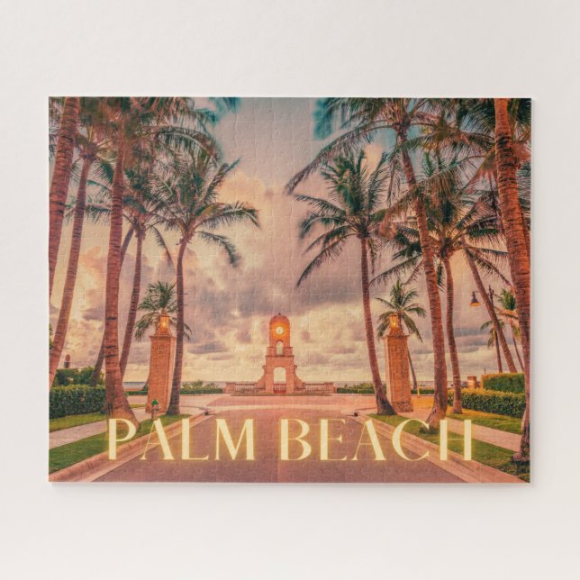 Puzzle Plage de Palm pittoresque (Horizontal)