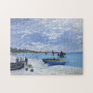Puzzle Plage de Sainte-Adresse Monet Art