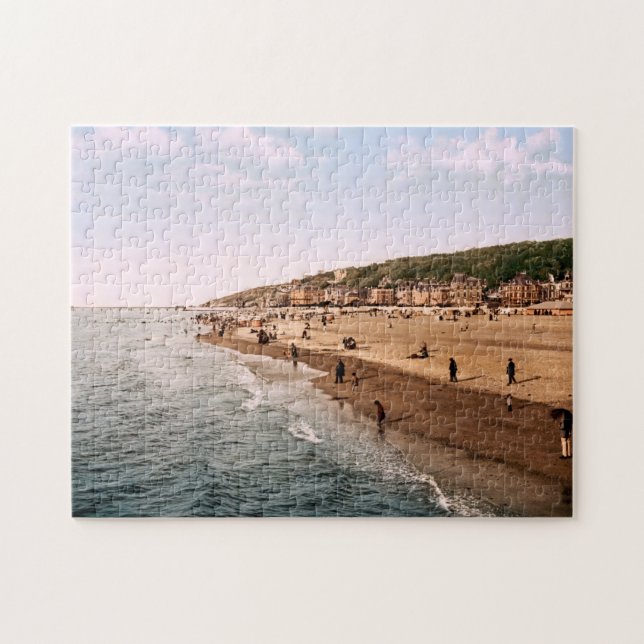 Puzzle Plage De Trouville Normandy France (Horizontal)