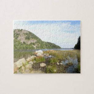 Puzzle Plage d'Echo Lake à Acadia National Park