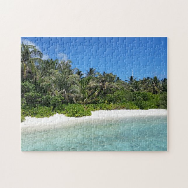 Puzzle Plage des Maldives (Horizontal)