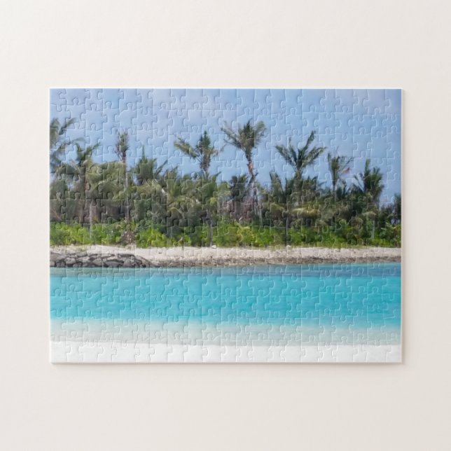 Puzzle Plage des Maldives (Horizontal)