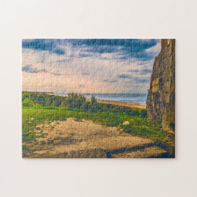 Puzzle Plage d'Omaha en France (Horizontal)