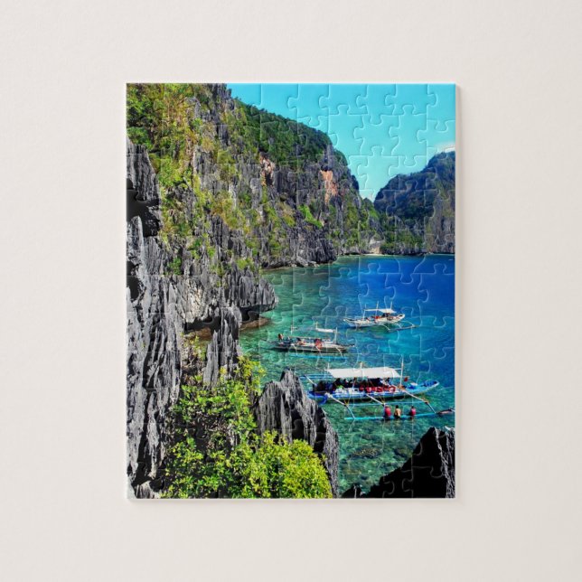 Puzzle Plage El Nido à Palawan Philippines (Vertical)