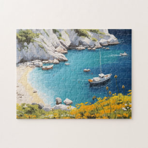 Puzzle Plage en Grèce