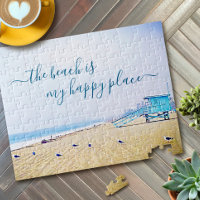 Plage Est Heureux Lieu Script Lifeguard Booth Phot