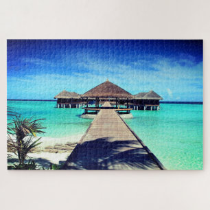 Puzzle Plage exotique - Belle -