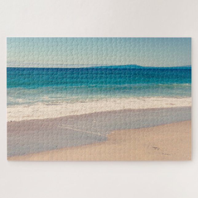 Puzzle Plage Photo Ocean Blue Pittoresque (Horizontal)