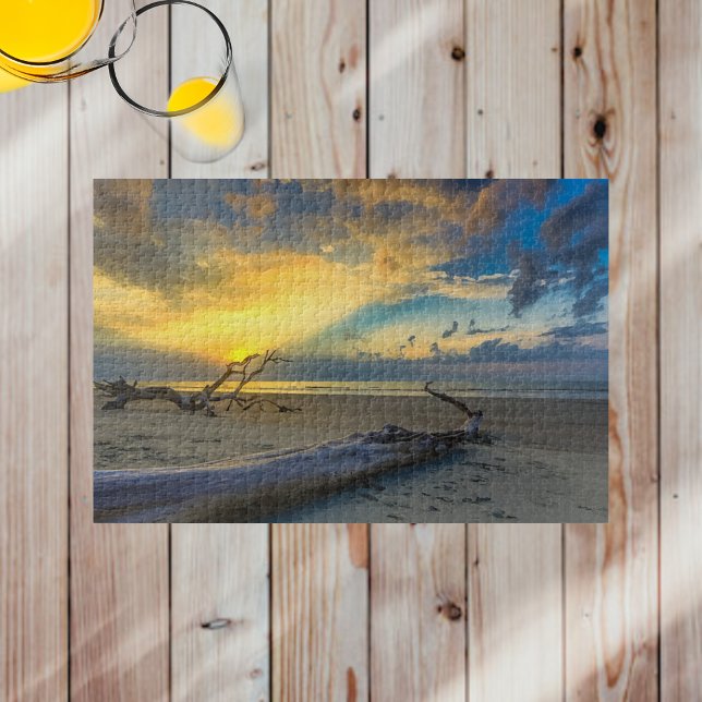 Puzzle Plage Sunrise de Dritwood Beaufort SC (Créateur téléchargé)