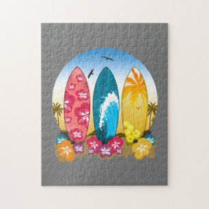 Puzzle Plage Surboard
