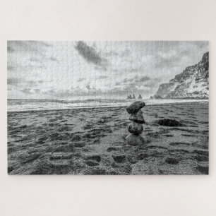 Puzzle Plage tranquille Cairn
