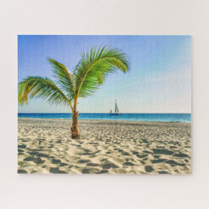 Puzzle Plages tropicales   Bateau, Palmier, Aruba