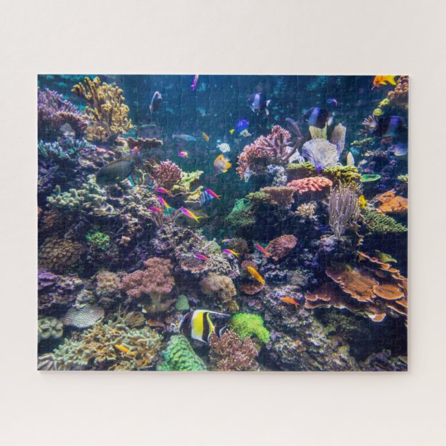 Puzzle Plages tropicales | Corail sous-marin Reef (Horizontal)