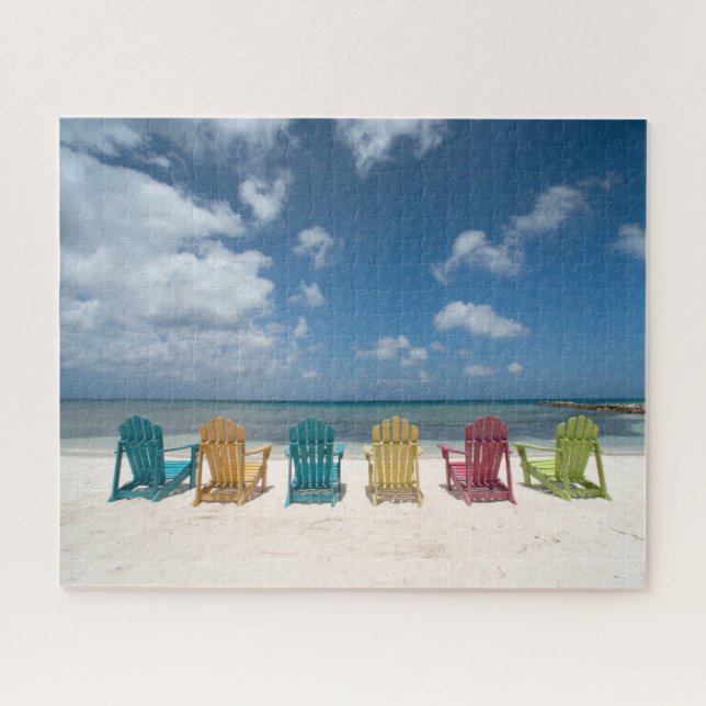 Puzzle Plages tropicales | Palm Beach, Aruba (Horizontal)