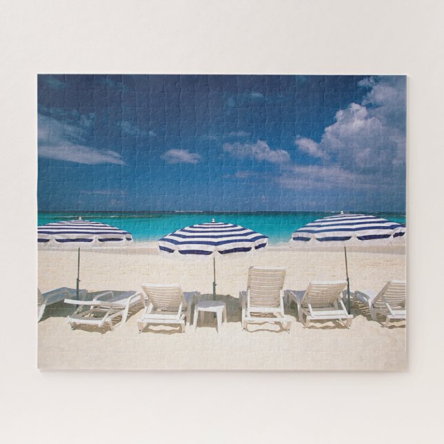 Puzzle Plages tropicales | Plage tropicale Anguilla (Horizontal)