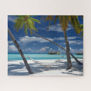 Puzzle Plages tropicales Sandy Beach, Maldives