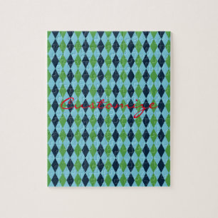 Puzzle Plaid diamant Rockabily Thunder_Cove
