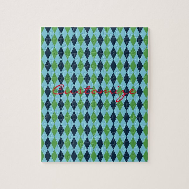 Puzzle Plaid diamant Rockabily Thunder_Cove (Vertical)