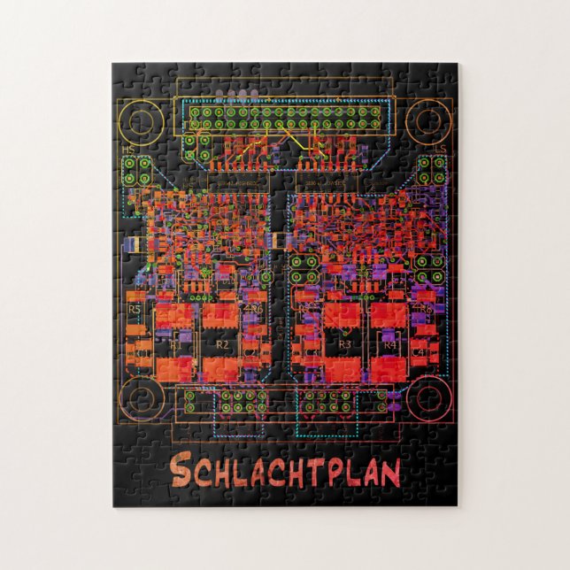 Puzzle Plan d'abattage (Vertical)