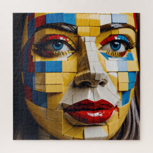 Puzzle "Plan de l'humanité" - Un portrait cubiste