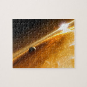 Puzzle Planet Fomalhaut B Orbiting a Star