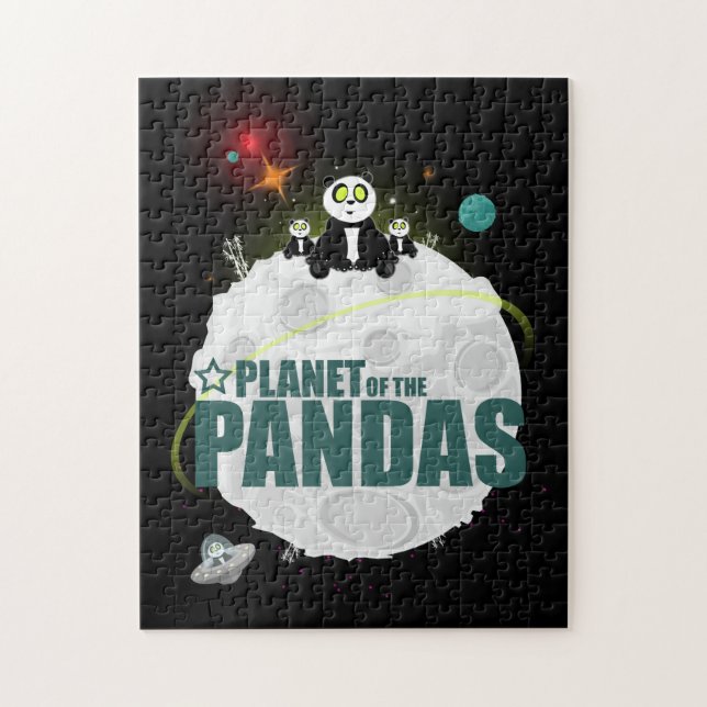 Puzzle Planète Des Pandas (Vertical)