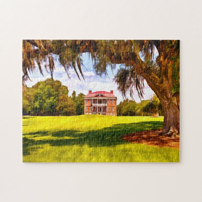 Puzzle Plantation House Caroline du Sud. (Horizontal)