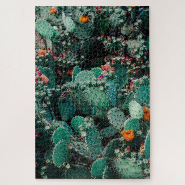 Puzzle Plantes de cactus (Vertical)