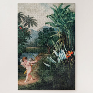 Puzzle Plantes inspirants et cupides avec l'art de l'illu