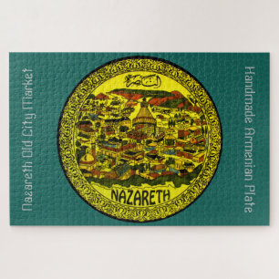 Puzzle Plaque en céramique arménienne artisanale