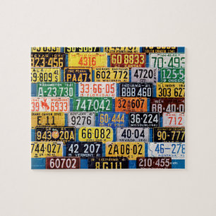 Puzzle Plaques de licence par H. Wilson Smith