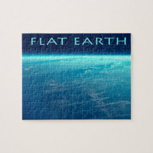 Puzzle plat de la terre