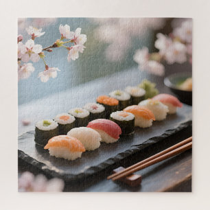 Puzzle Plate de Sushi Fleur de Cerisier