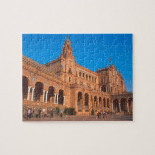 Puzzle Plaza de Espana à Séville, Espagne.