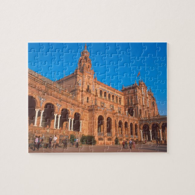 Puzzle Plaza de Espana à Séville, Espagne. (Horizontal)