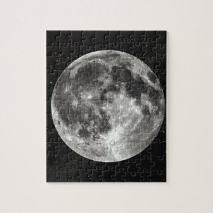 Puzzle Pleine lune dans le ciel