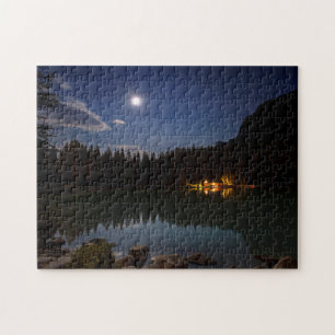 Puzzle Pleine lune   Lake Louise, Canada