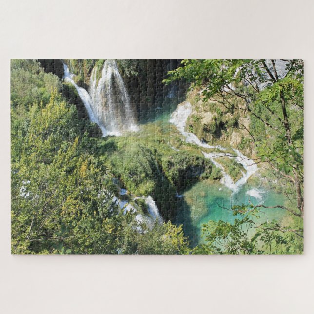 Puzzle Plitvice Lacs Virginie (Horizontal)