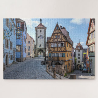 Puzzle Plönlein à Rothenburg ob der Tauber, Allemagne