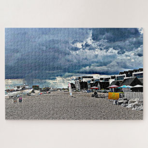 Puzzle Pluie sur Hythe Fisherman's Beach