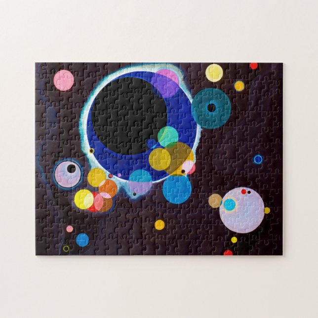 Puzzle Plusieurs cercles, Wassili Kandinsky (Horizontal)
