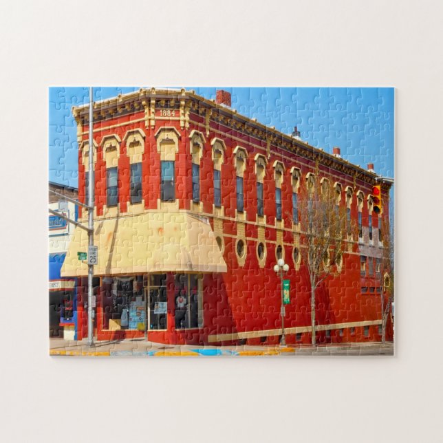 Puzzle Plymouth Indiana. (Horizontal)