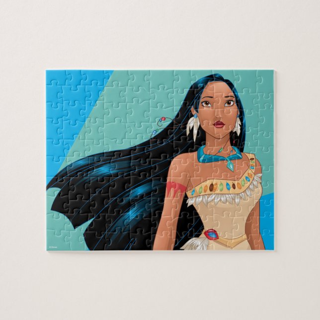 Puzzle Pocahontas Closeup (Horizontal)