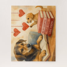 Poche Studieux avec Coeurs