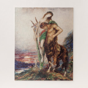 Puzzle Poète mort porté par un Centaur (coucher du soleil