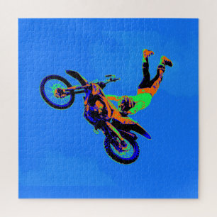 Puzzle Poignée volant - Motocross Stunt Freestyle