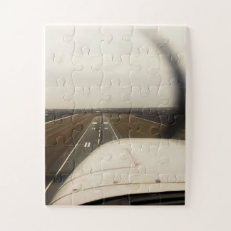 Puzzle Point de vue du pilote : décollage du poste de pil