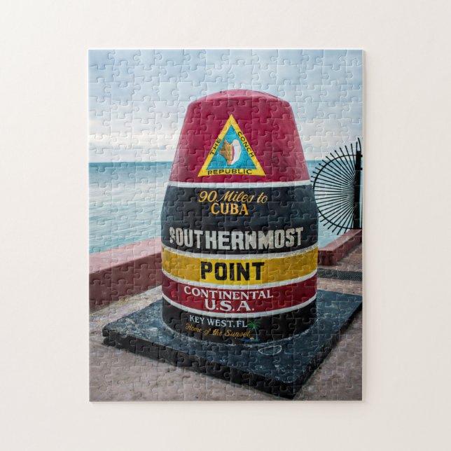 Puzzle Point le plus au sud (Vertical)